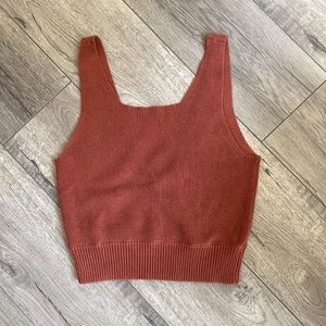 EUC LOU & GREY knit tank size S